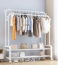 Clothes Hanger Stand with wheels / استاند الملابس بعجلات