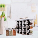 16 JAR BANDLE SPICE / ستاند التوابل 16 قطعة