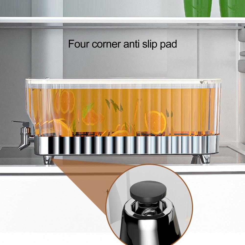 Cold water, Juice Drinkware Barrel with Spout and Lid/موزع المشروبات 