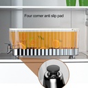 Cold water, Juice Drinkware Barrel with Spout and Lid/موزع المشروبات 