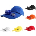 Cooling Cap, Solar Powered Battery Rechargeable Fanny Cap/  قبعه تعمل بالشحن