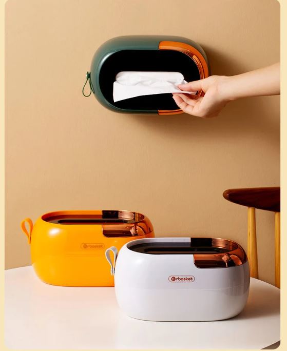Creative Hanging Spring Tissue Box / علبة مناديل