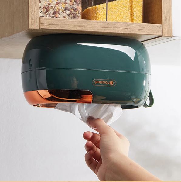 Creative Hanging Spring Tissue Box / علبة مناديل