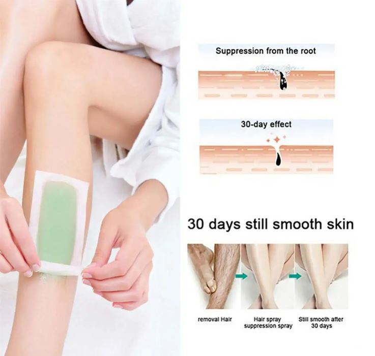 DEPILATORY WAXING STRIPS