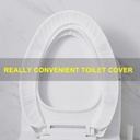 DISPOSABLE TOILET SEAT CUSHION / غطاء المرحاض
