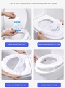 DISPOSABLE TOILET SEAT CUSHION / غطاء المرحاض

