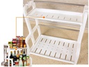 DOBLE KITCHEN SEASONING RACK/رف مطبخ مزدوج