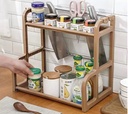 DOBLE KITCHEN SEASONING RACK/رف مطبخ مزدوج