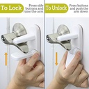 DOOR LEVER LOCK / أداة قفل الأبواب