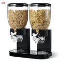 DOUBLE CEREAL DISPENSER/حافظة الكورنفليكس المزدوجة