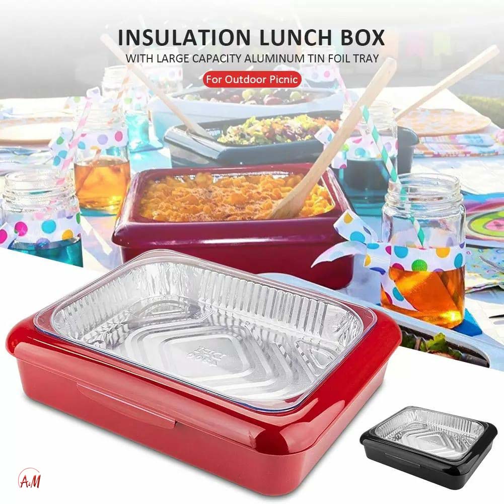 DRESS UP AND PROTECT YOUR FOIL PAN/طبق تقديم حفظ الحرارة