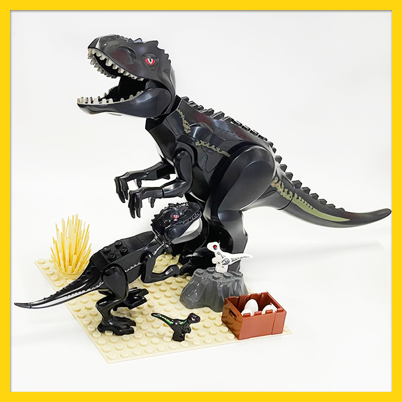 Dinosaur building blocks toy/ لعبة مكعبات بناء ديناصور