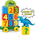 Dinosaur building blocks toy/ لعبة مكعبات بناء ديناصور