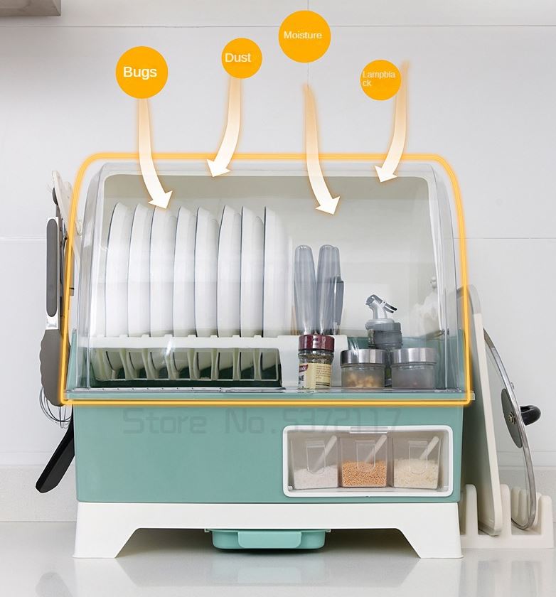 Dish organizer basket/سلة تنظيم الصحون