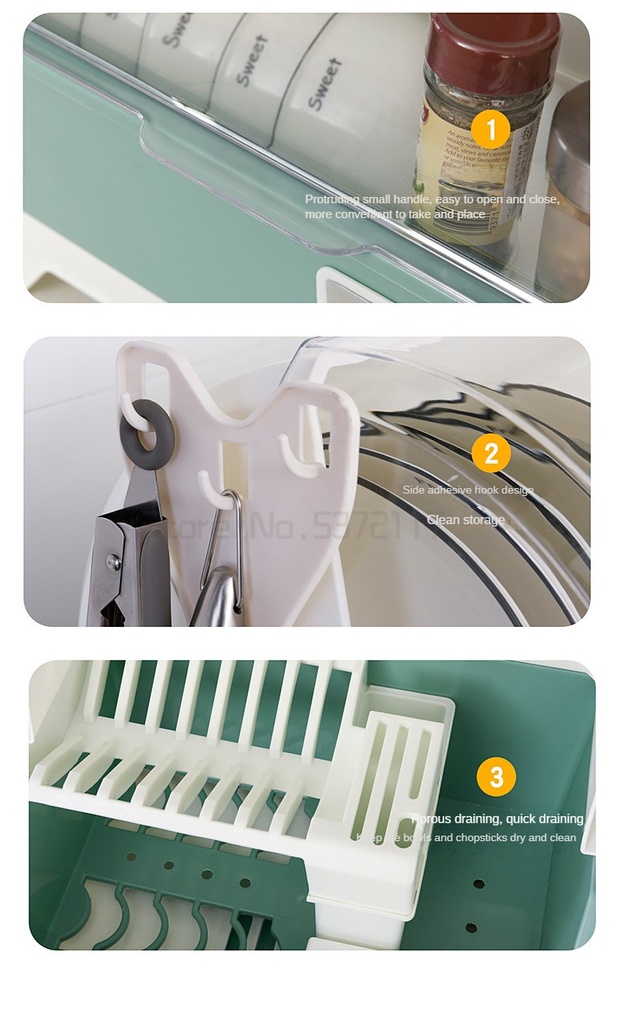 Dish organizer basket/سلة تنظيم الصحون