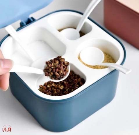 Divided spice tray/علبة التوابل المقسمة