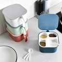 Divided spice tray/علبة التوابل المقسمة