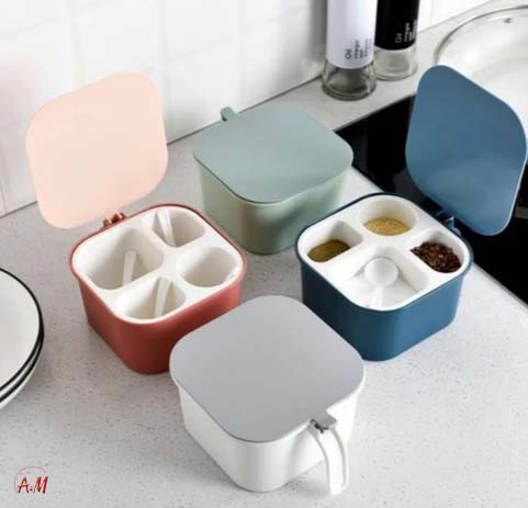 Divided spice tray/علبة التوابل المقسمة