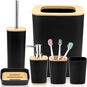 7 PCS Bathroom Set / مجموعة منظمات الحمام