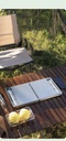 Dual-purpose folding grill Stainless steel/شواية قابلة للطي مزدوجة  من الاستانلس ستيل