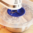 EGG MIXER ANTI-SPLACH SILICONE LID/ غطاء سيليكون لمنع تطاير الخليط