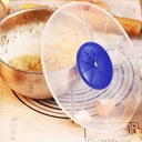 EGG MIXER ANTI-SPLACH SILICONE LID/ غطاء سيليكون لمنع تطاير الخليط