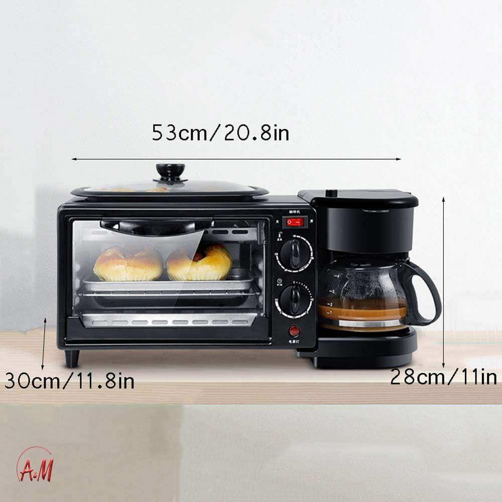 3 IN 1 BREAKFAST MAKER/جهاز تحضير الفطور