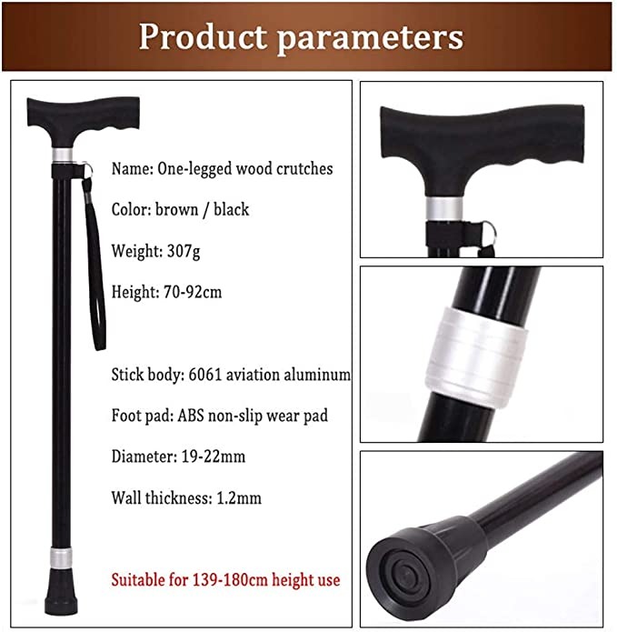 ELDERLY CRUTCH / عكاز قابل للطي