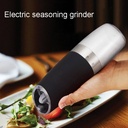 ELECTRIC SALT AND PEPPER GRINDER/ مطحنة الملح والفلفل الإلكترونية