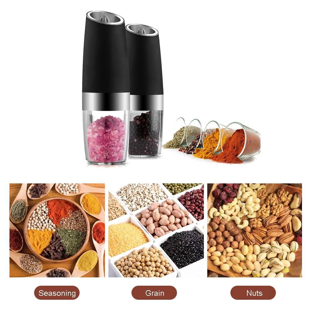 ELECTRIC SALT AND PEPPER GRINDER/ مطحنة الملح والفلفل الإلكترونية