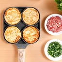 Egg frying pan/طاسة قلي البيض 4 قطع