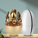 Egg-Shaped Tableware Cutlery Box / صندوق أدوات المائدة على شكل بيضة
