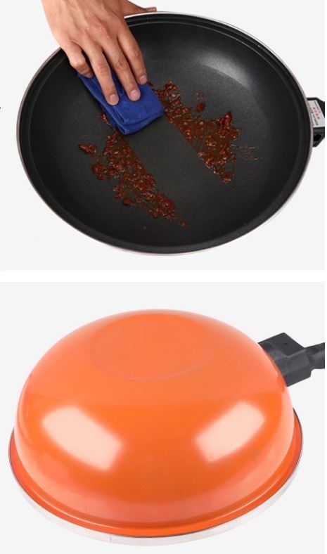Electric Wok Home Multi-function/مقلاة كهربائية منزلية متعددة الوظائف