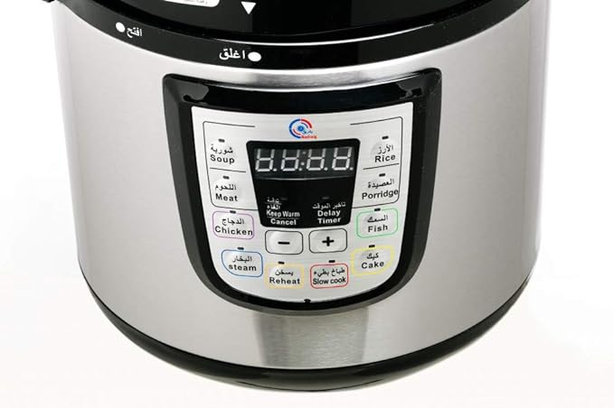 Electric pressure cooker/قدر الضغط كنود 10 لتر