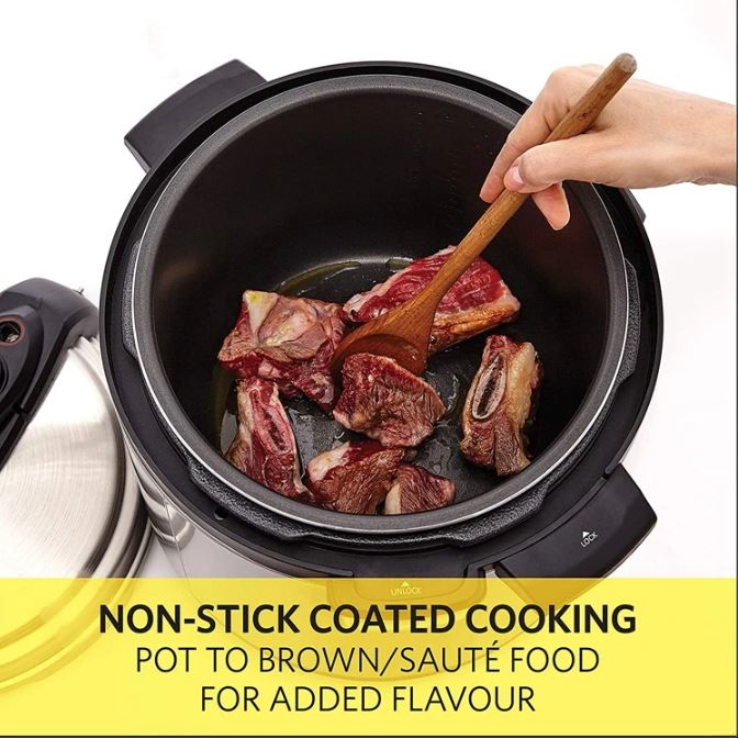 Electric pressure cooker/قدر الضغط كنود 10 لتر