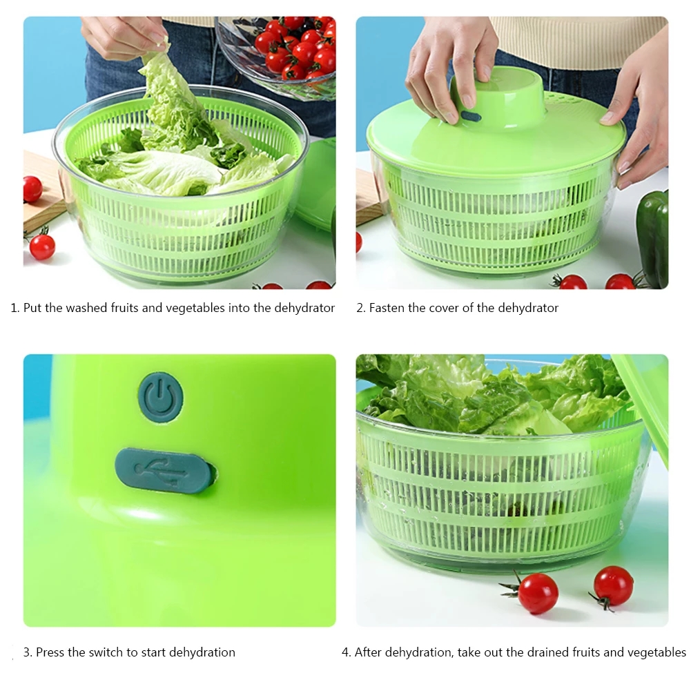 Electric vegetable washing basket/سلة غسيل الخضار الكهربائية