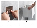 FOLDABLE BOX IN WALL/صندوق الملابس القابل للطي