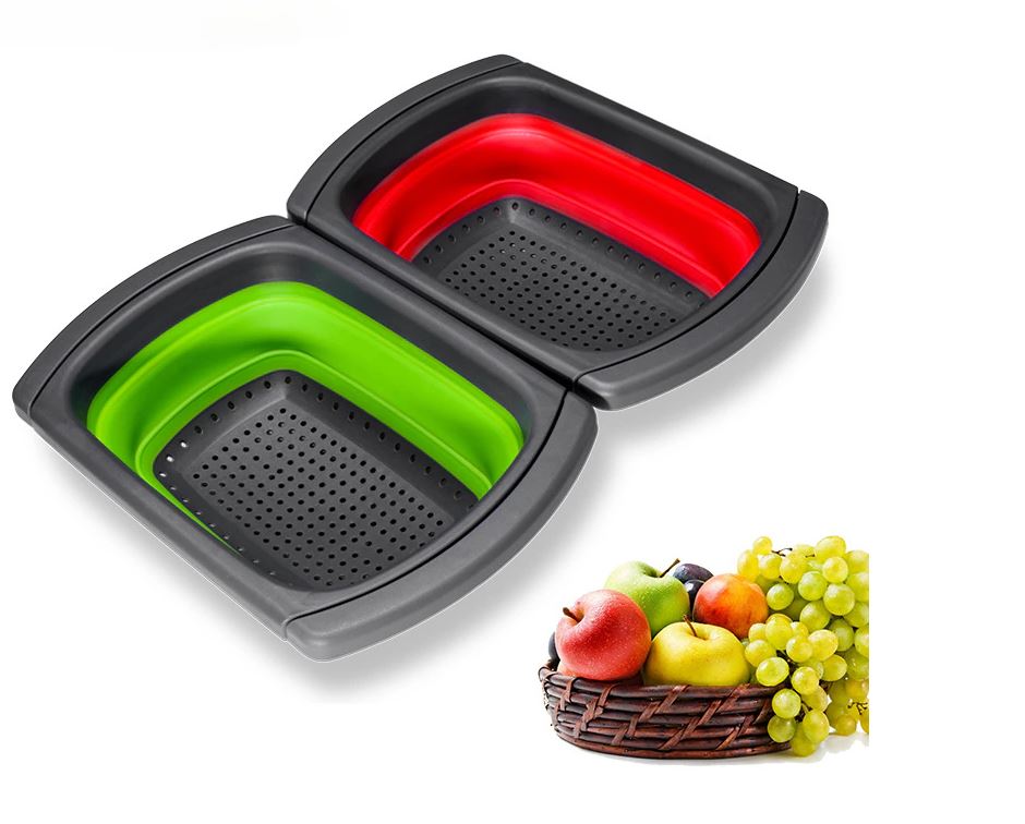 FOLDABLE EASGING BASKET/سله غسيل الخضار بمصفي