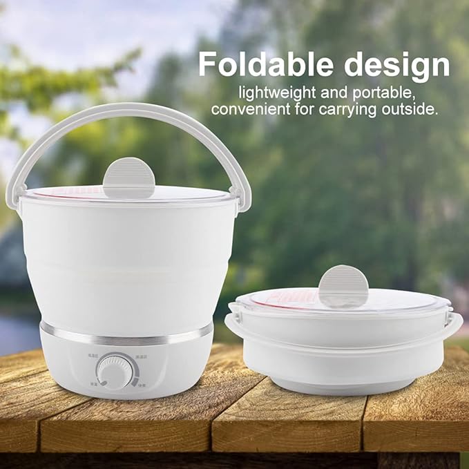 FOLDABLE ELECTRIC HOT POT / وعاء  كهربائي قابل للطي