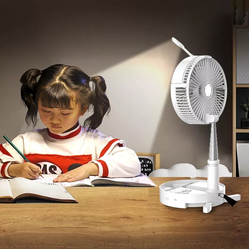 FOLDABLE FAN WITH LED/المروحة القابلة للطي مع ضوء ومياة