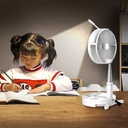 FOLDABLE FAN WITH LED/المروحة القابلة للطي مع ضوء ومياة