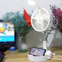 FOLDABLE FAN WITH LED/المروحة القابلة للطي مع ضوء ومياة