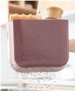 FOLDABLE SPONG HOLDER AND SINK STRAINER/مصفاة المغسلة القابلة للطي