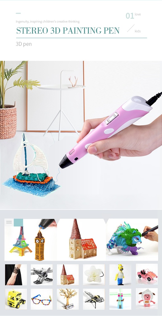 3D PEN/قلم ثلاثي الابعاد