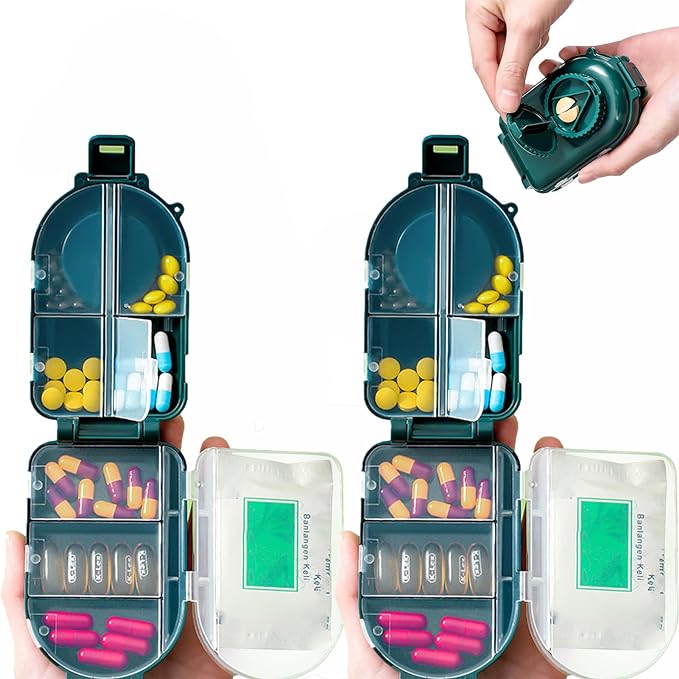 FOLDING MEDICINE ORGANIZER / منظم الأدوية القابل للطي
