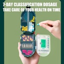FOLDING MEDICINE ORGANIZER / منظم الأدوية القابل للطي
