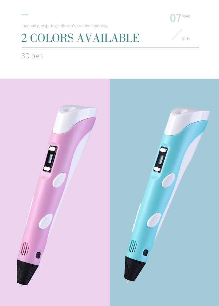 3D PEN/قلم ثلاثي الابعاد