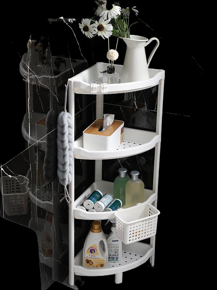 4 LAYERS CORNER STAND/ رفوف زاوية أربع طوابق