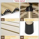 Foldable Picnic Table / طاولة رحلات قابلة للطي