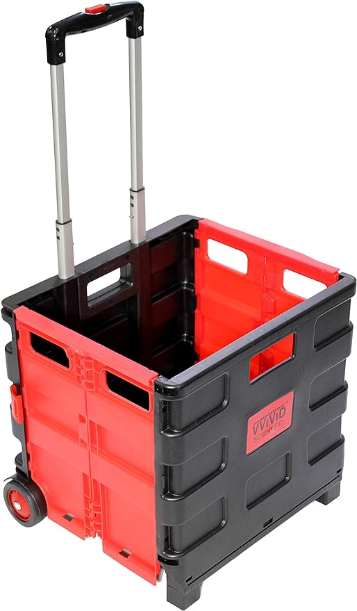 Foldable box with wheels/صندوق قابل للطي بعجلات